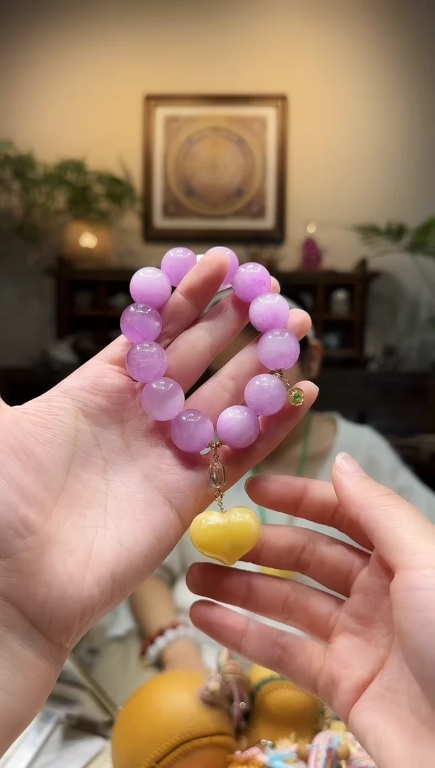 未镶嵌锂辉石手链手链