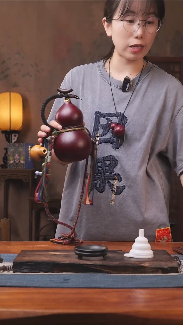 1493号精品大漆葫芦防腐防渗装水茶酒