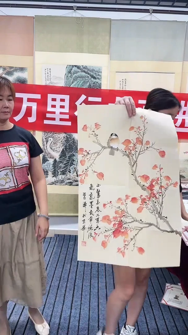 精品开三花鸟作品