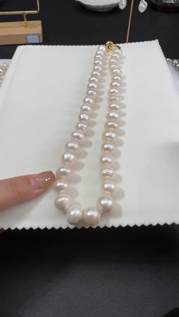 合金项链淡水珍珠S0917-S77-200