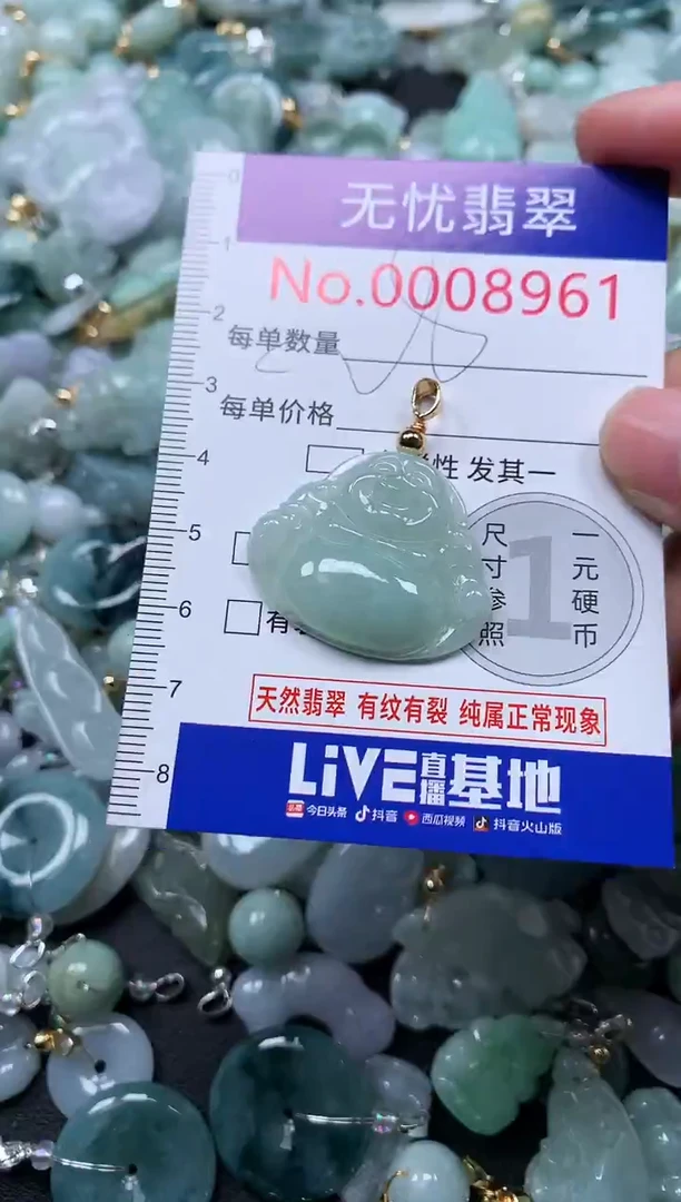 颈饰未镶嵌翡翠8961