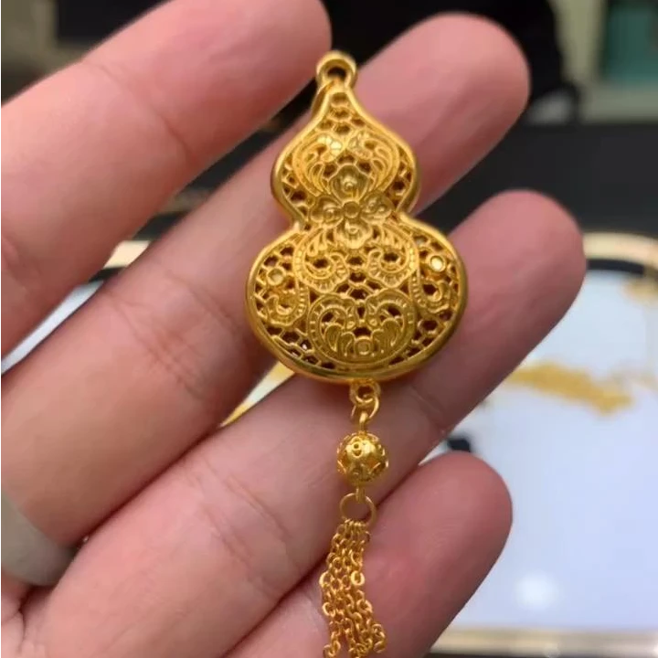 【逍遥精选】足金葫芦吊坠*ht/364677多样性发/1件