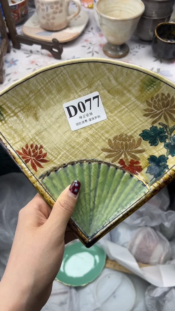 瓷片          D077
