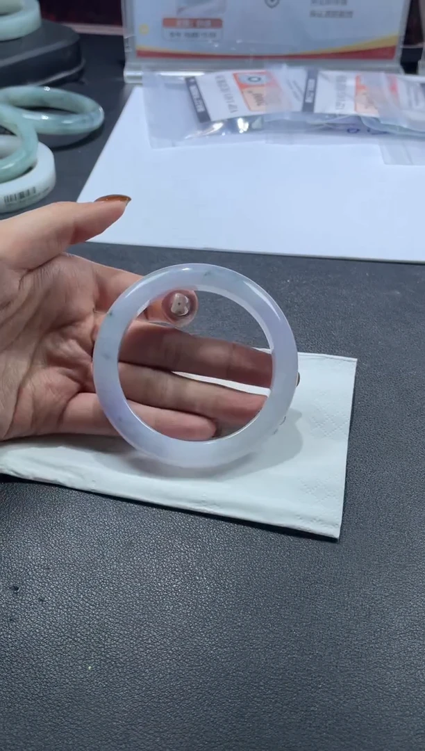 未镶嵌手镯定制翡翠怡*手镯XJ/发一件