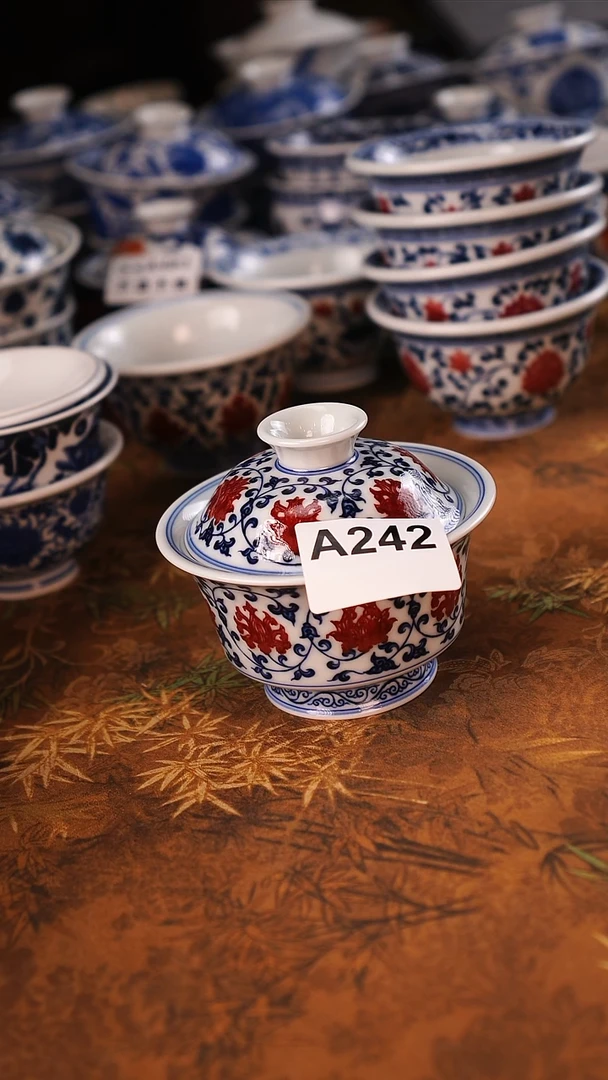 伦*景德镇手工手绘茶器