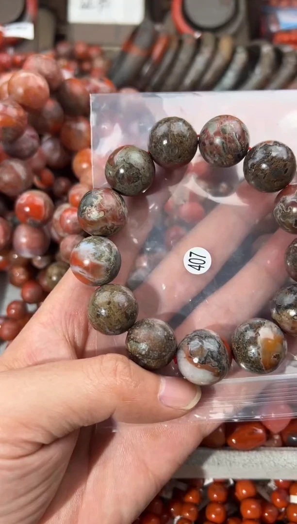 南红玛瑙手串未镶嵌18