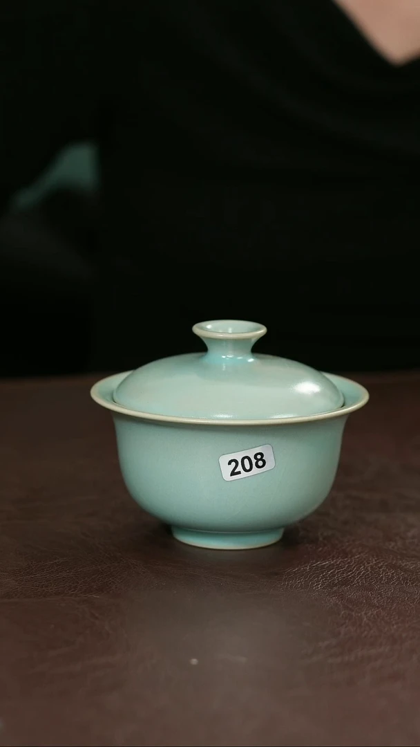 摆件瓷208原矿原釉汝宋汝瓷