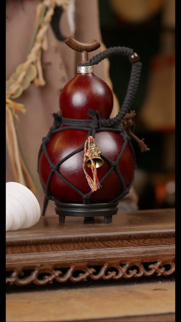 208号精品天然大漆酒葫芦一物一拍~