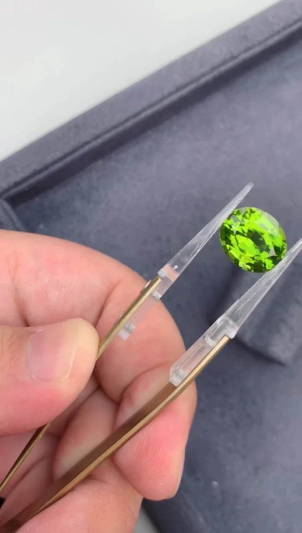 5裸石未镶嵌橄榄石7.5ct橄榄石