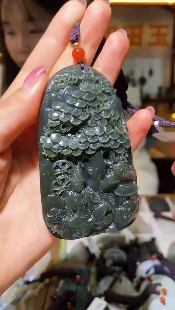 颈饰未镶嵌和田玉11