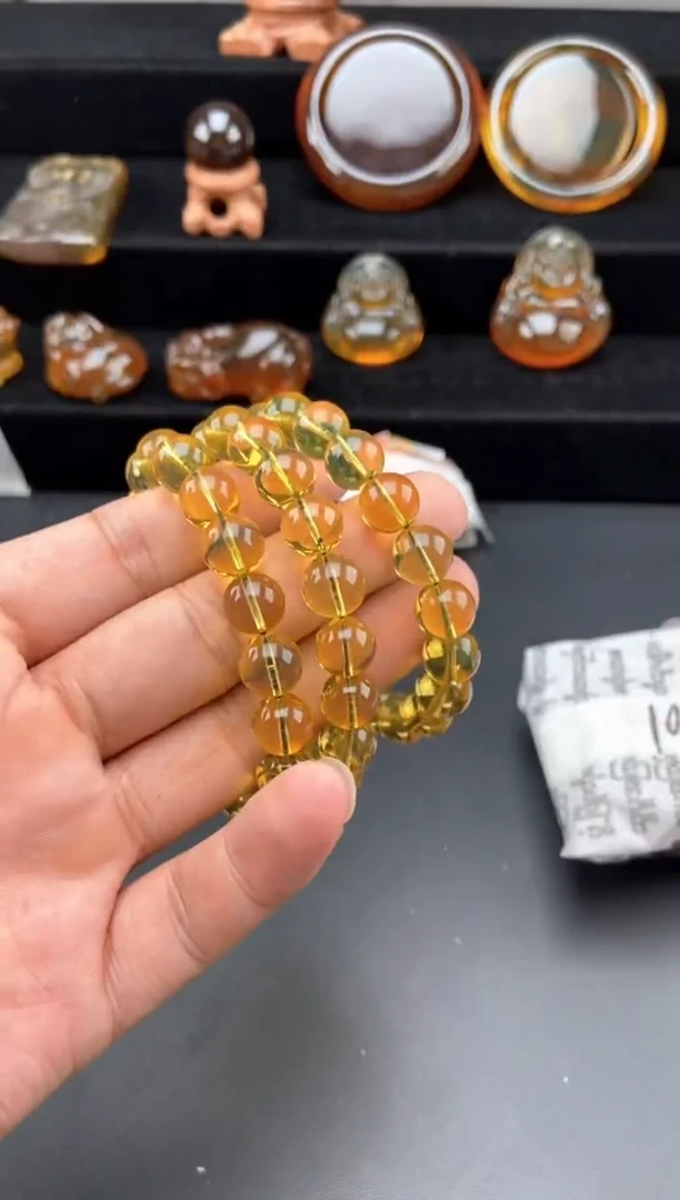 手链琥珀未镶嵌蓝珀手串【多样性发货其中一】