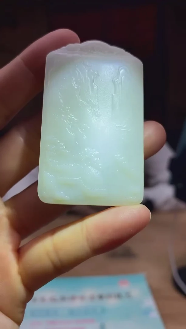 和田玉未镶嵌颈饰d380