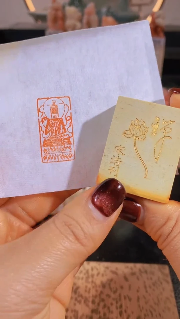 【闪购商品】老挝石印石佛造像3*1.5有库存-0135