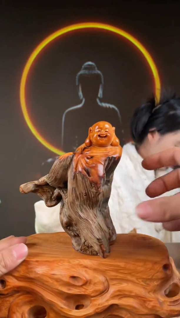 柏木（崖柏）手工摆件,先抢先得! 编号:261