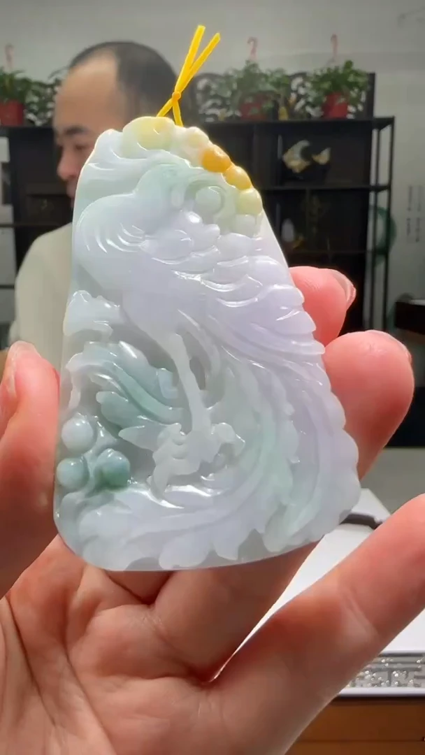 【闪购商品】翡翠颈饰未镶嵌天然翡翠A货吊坠