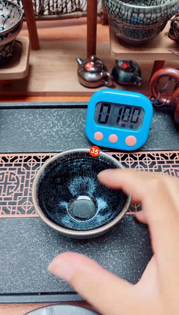 茶盏奋*者35号建盏工匠茶器