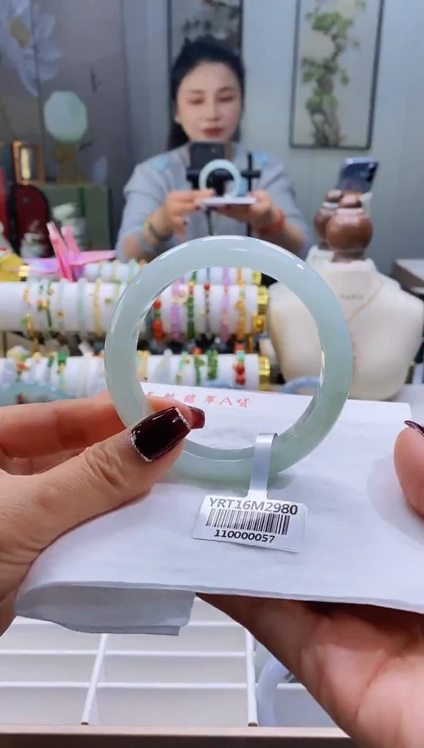 未镶嵌手镯翡翠67号59.8/12.9*8.5