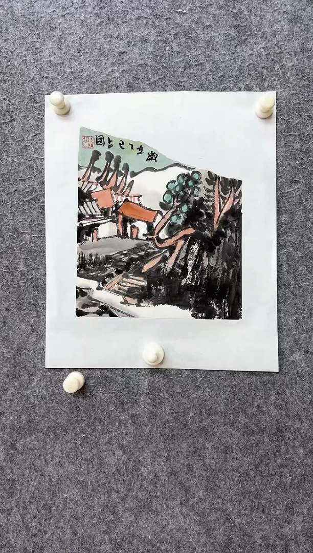 国画ST-JZP老师绘画作品