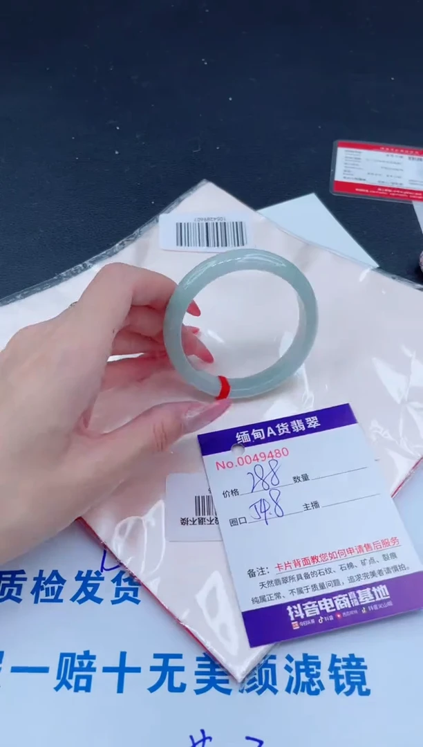 未镶嵌手镯翡翠288.00