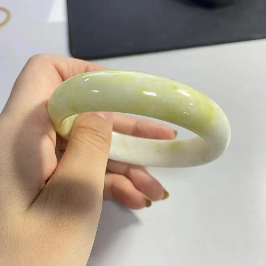 （严选）手镯天然蓝田玉手镯(多样性发一)