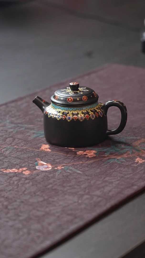 茶壶紫砂紫砂德钟壶