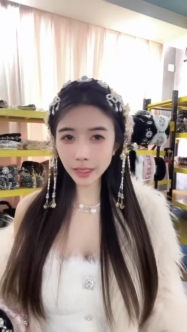 合金布艺高定发箍
