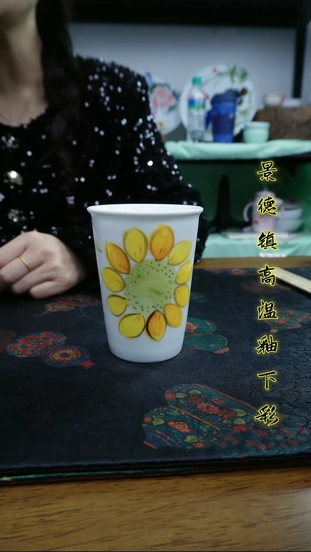 其他景德镇高温瓷新号福利-玉泥小可乐杯