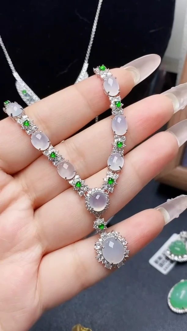 银S925镶嵌戒指翡翠0657