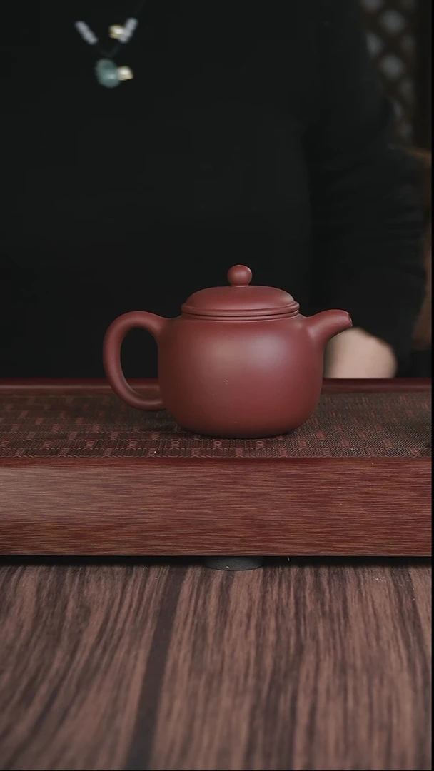 【闪购商品】紫砂茶壶1；1复刻 匏尊 底槽清