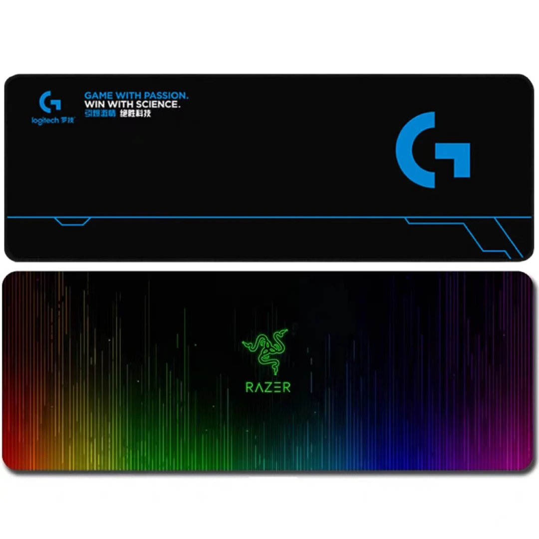 准新品  罗技大桌垫鼠标垫30*80cm锁边