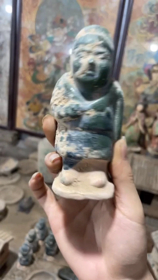 瓷片手工，手绘，陶瓷