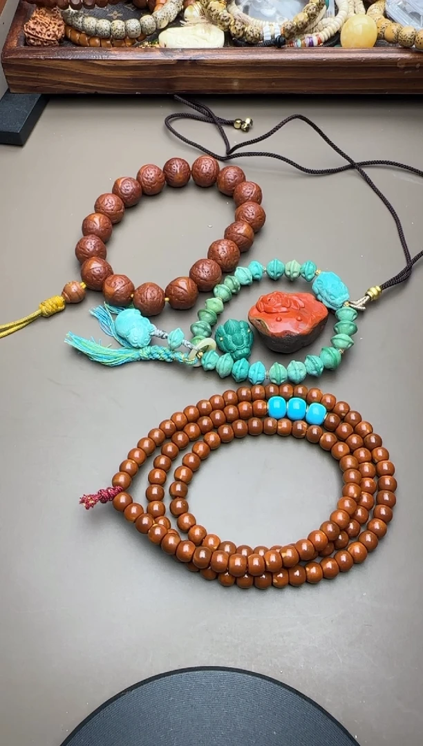 【闪购商品】橄榄核吊坠橄榄核链子832134