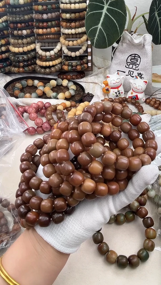 菩提根/象牙果手串a600卡13+干磨玫瑰福利