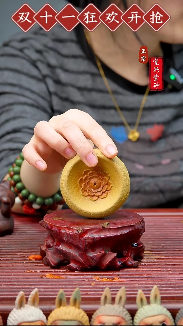 紫砂茶宠宜兴紫砂茶宠摆件