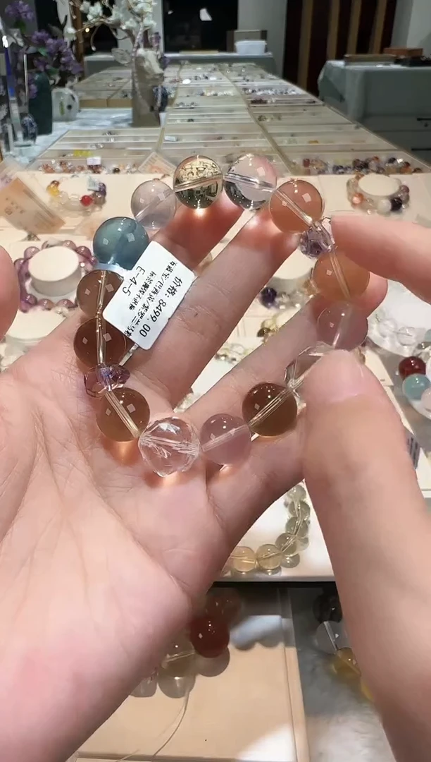 未镶嵌手串水晶手串