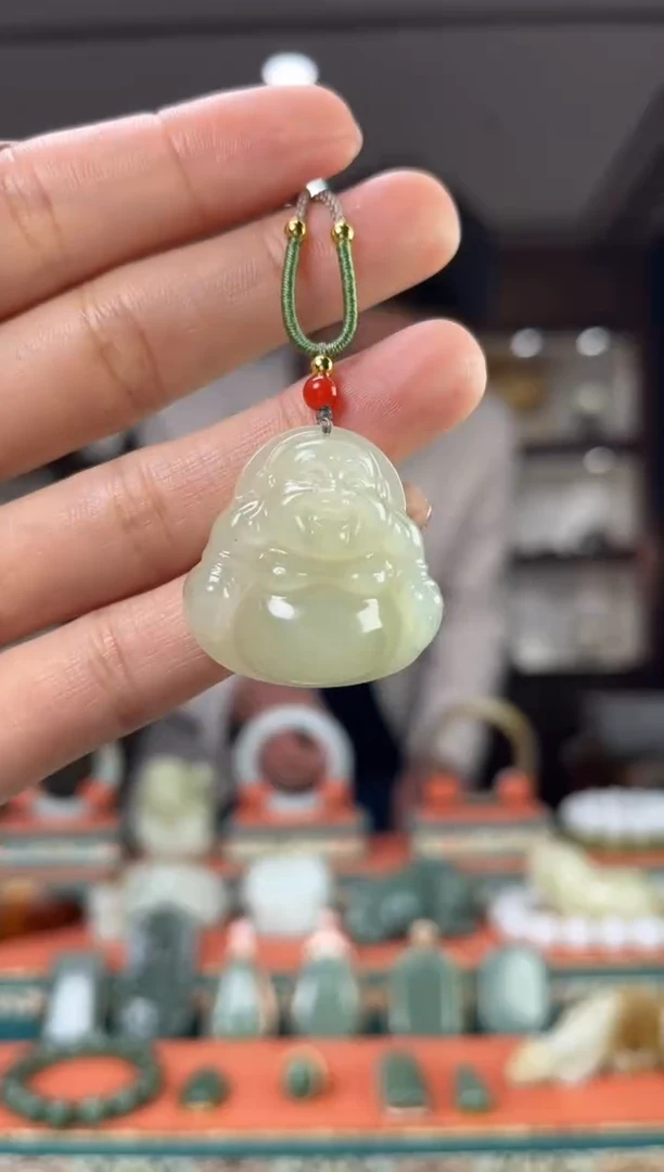 【闪购商品】和田玉颈饰未镶嵌佩佩30mm左右