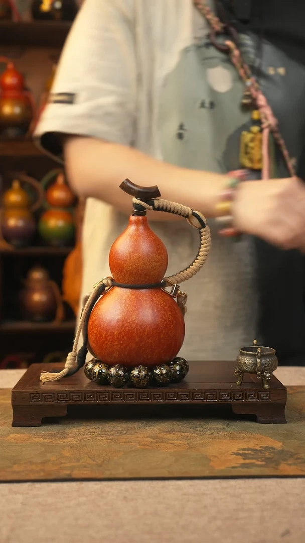 271大漆一物一拍记葫堂出品[不带手串】