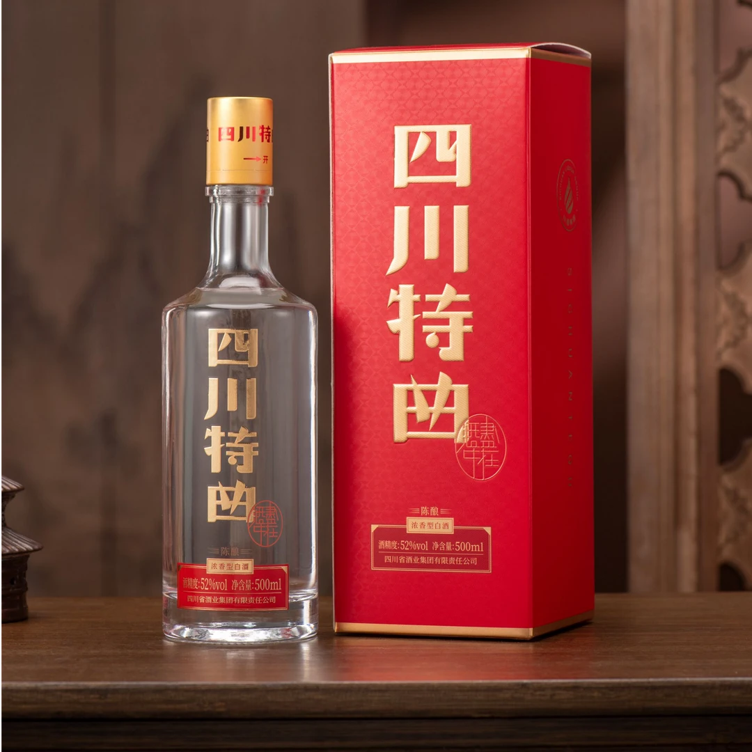 泸景春四川特曲•陈酿 浓香型白酒52度52度500ml
