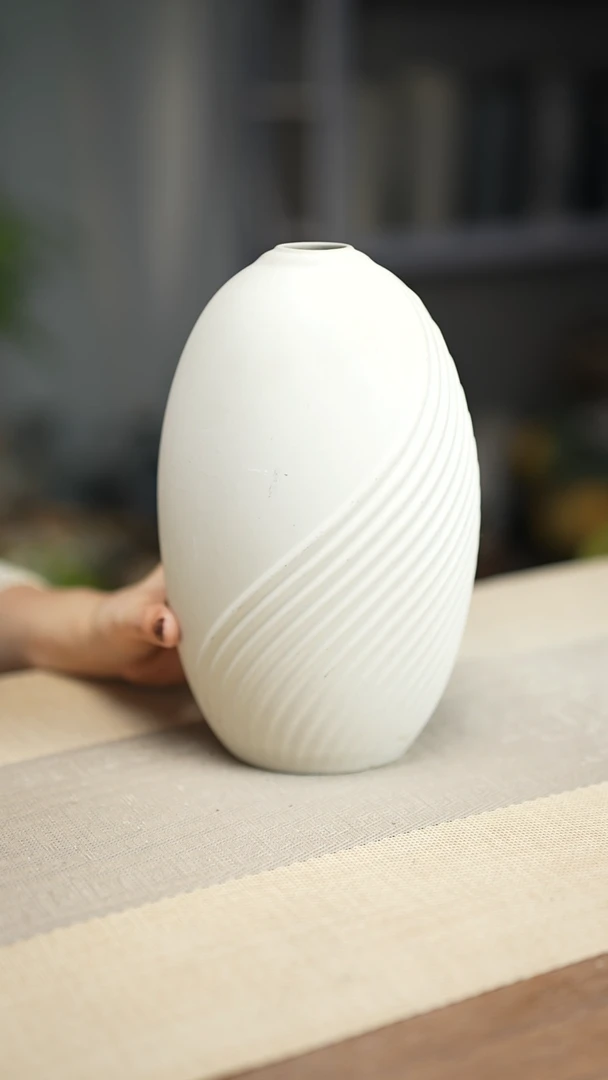 花器斜纹水滴高26