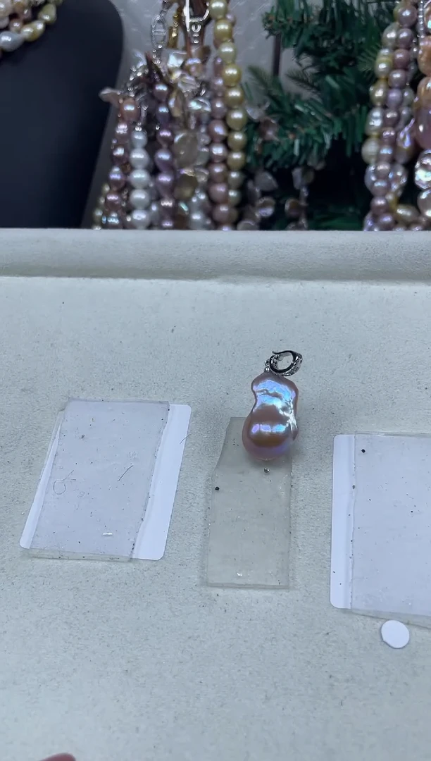 【闪购商品】淡水珍珠吊坠(不含链)未镶嵌【纯恬珍珠】