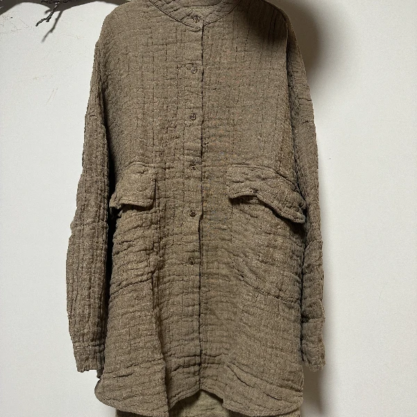 AS2672-亚麻大口袋
