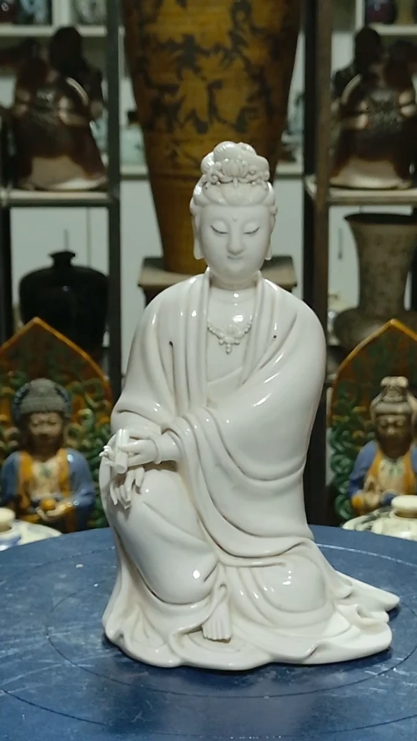 佛像散*德化瓷观音造像