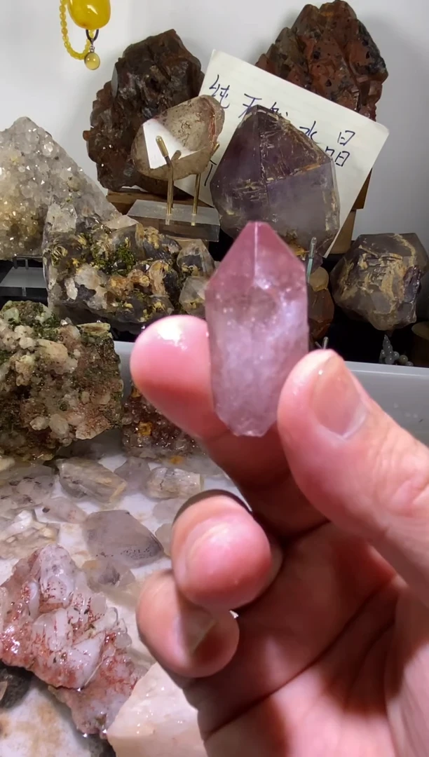 未镶嵌珠宝半成品水晶166号四川超七花园水晶