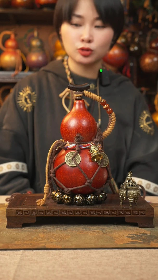 【闪购商品】322大漆葫芦一物一拍记葫堂出品