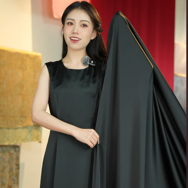 [河汉女]黑色珍珠段折扣链接面料一米价