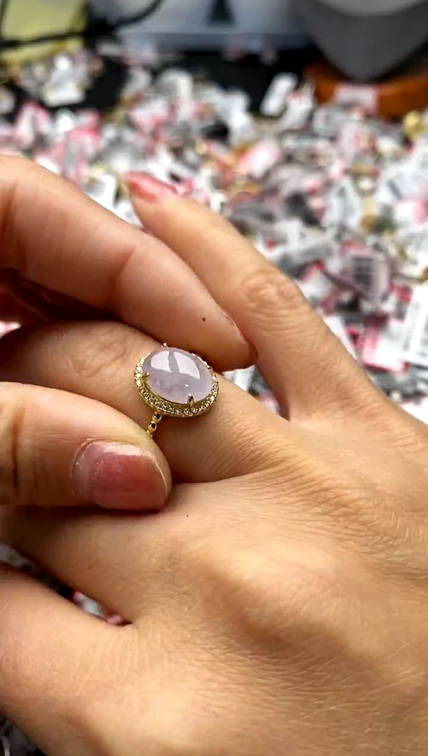 【闪购商品】翡翠戒指银S925镶嵌 33333333     9