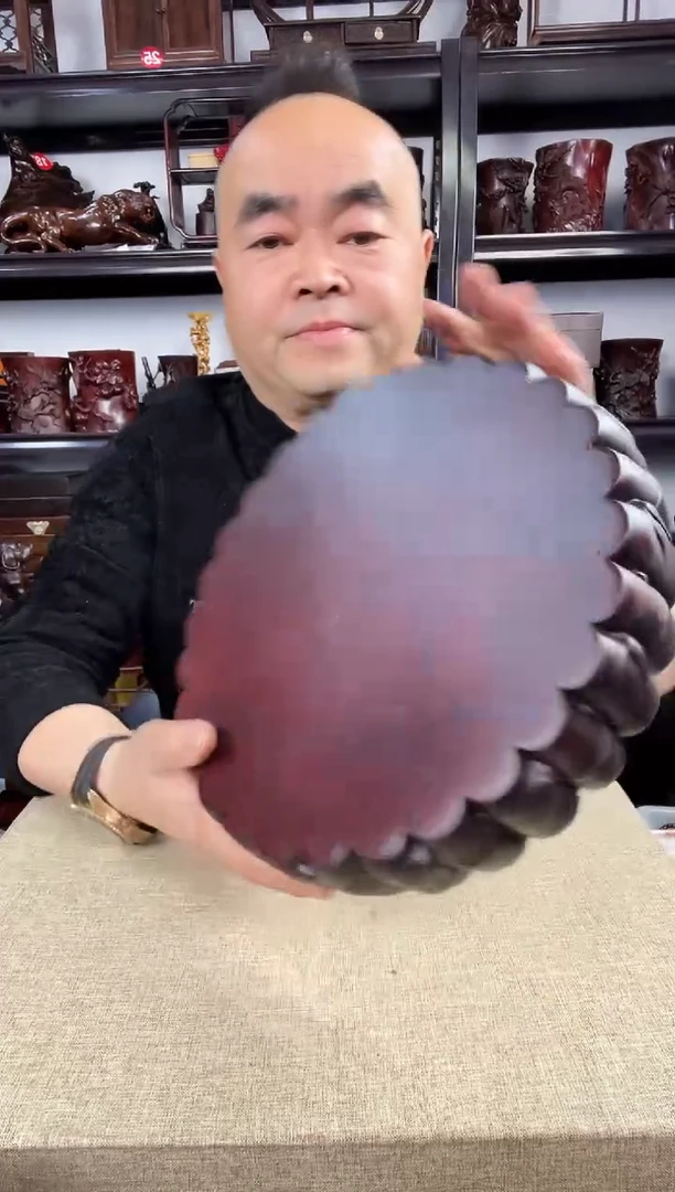 木734瑕疵老李红木工艺品