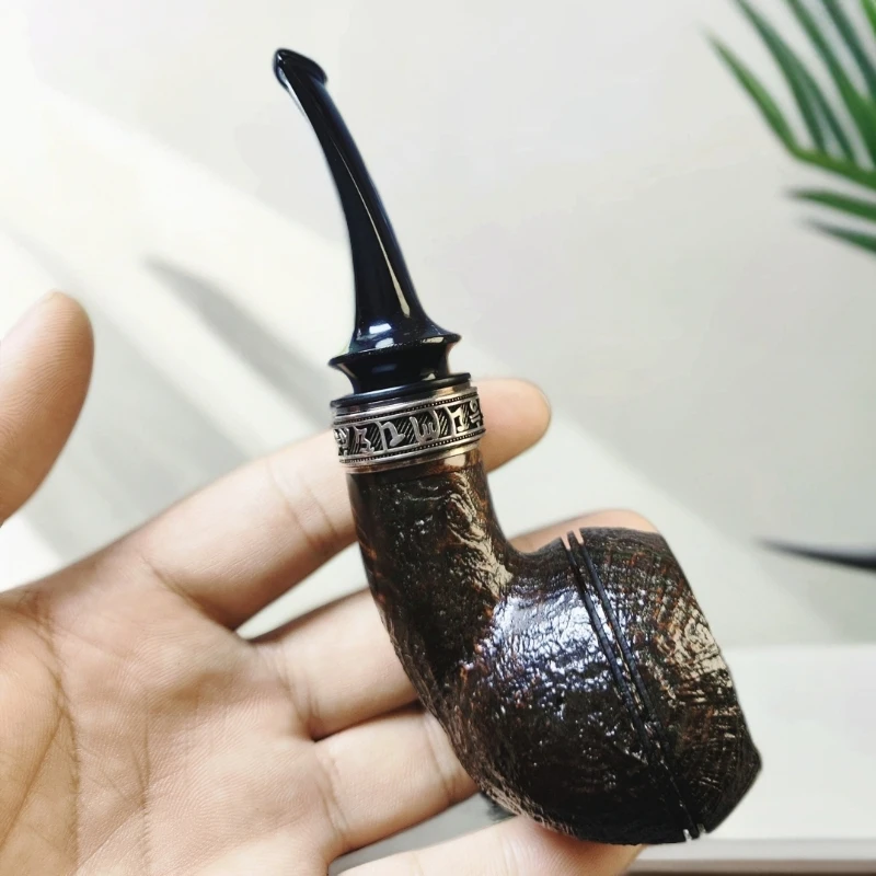 里斯斗馆-石楠木手工大空腔牛头