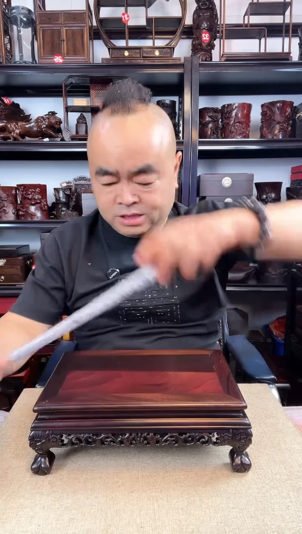 木215瑕疵老李红木工艺品
