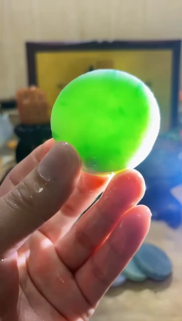 颈饰未镶嵌翡翠A货常星5293
